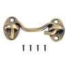 sourcing map 3 Inch Hook and Eye Latch, Barn Door