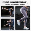 DMoose Fitness Ankle Straps for Cable Machines - One Size