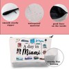 TGBJE Miami Souvenirs Makeup Bag Florida Beach Vacation Gifts A