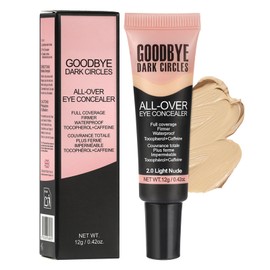 Blemish Concealer | 12g Lightweight Color Corrector Eye Concealer,Color Correcting Makeup, Eye Primer, Long Lasting Liquid Foundation