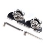 2Pcs LED Light Bar Mounting Bracket A Pillar Hood LED