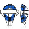Baseball Catcher Mask Umpire Mask,Full-Face Protection Mask for Baseball,Lightweight Secure