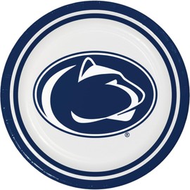 Penn State Party Supplies | Bundle Includes Paper Plates and Napkins for 16 People
