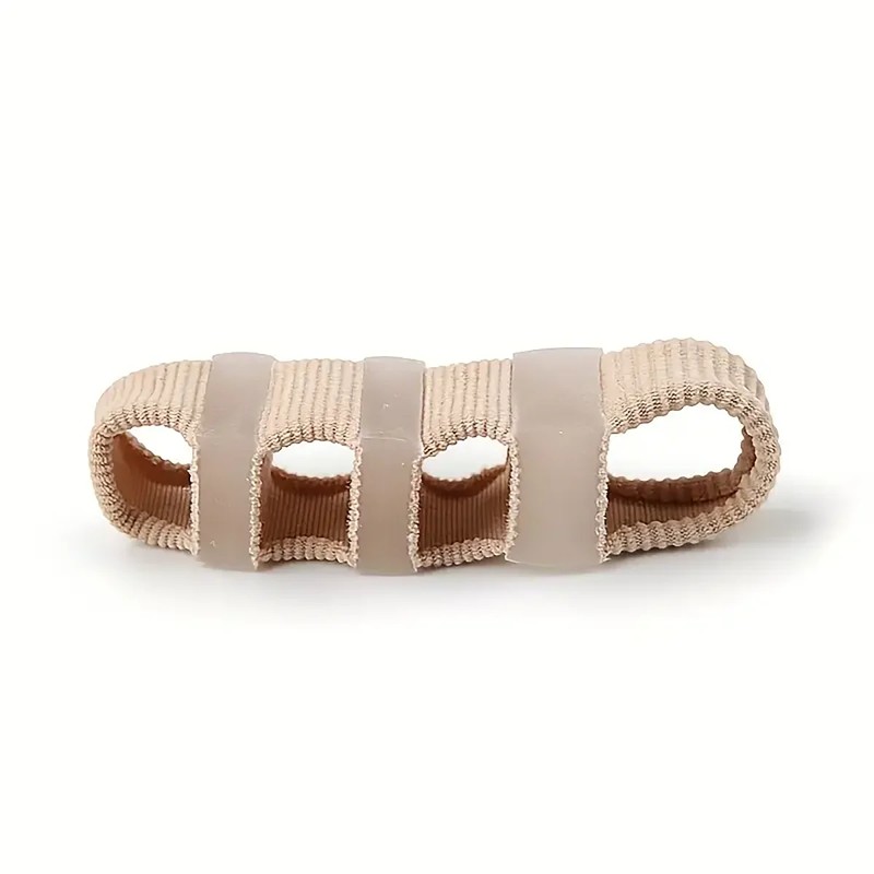Silicone Toe Separator for Everyday Foot Care – Reusable 3-Hole