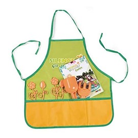 Smoby - Silence ça Pousse - Children's Garden Apron - Integrated Pockets - Rake + Shovel - From 3 Years - 870310