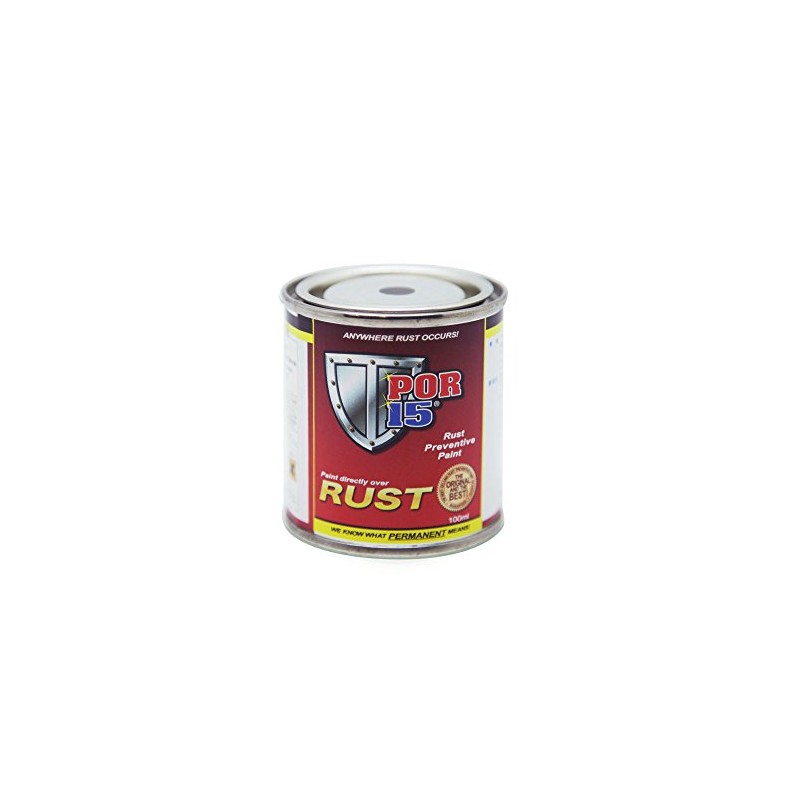 POR-15 Rust Preventive Paint Black 100ml Paint