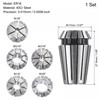 sourcing map 5pcs ER16 Spring Collet Set, 1/8" to 3/8"