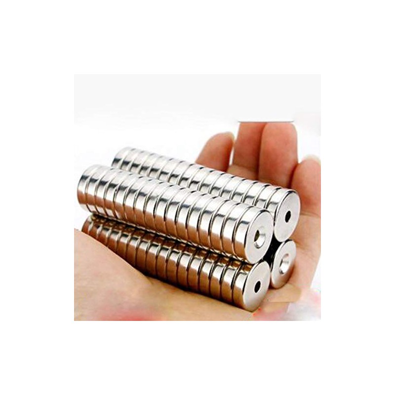 20 Pieces D12mm x H3mm,4mm Hole, countersunk disc Small Multi-Function