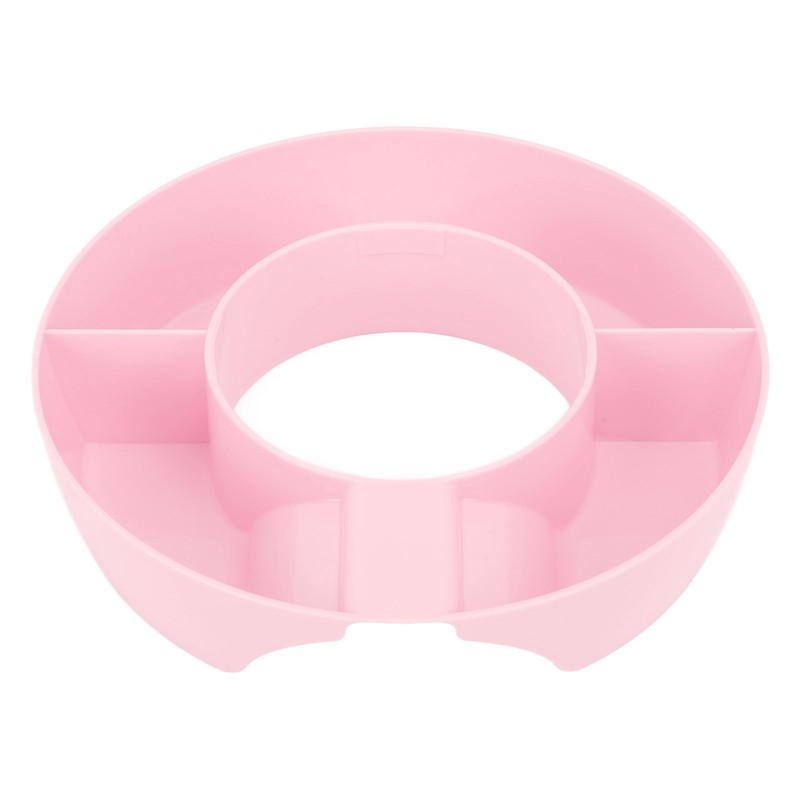 Travel Tray Cup Holder Plastic Wear Resistant 10cm Dia Cup
