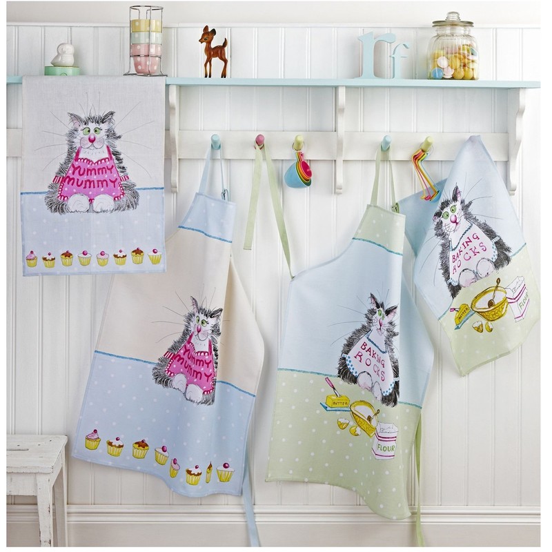 Baking Rocks Linen Tea Towel