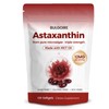 Astaxanthin 12mg with MCT Oil Softgels, Premium Astaxanthin Supplements Organic