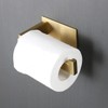 Vanloory Toilet Paper Holder, Self Adhesive Tissue Holder Stainless Steel