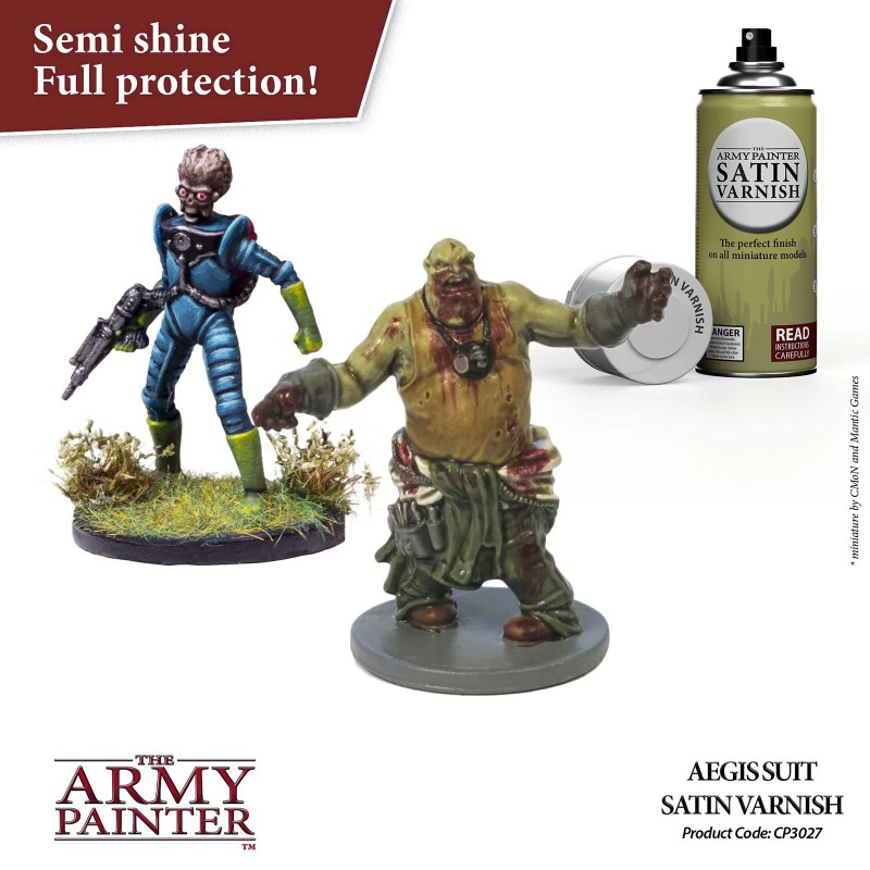 The Army Painter Aegis Suit Satin Varnish Paint Protective Clear