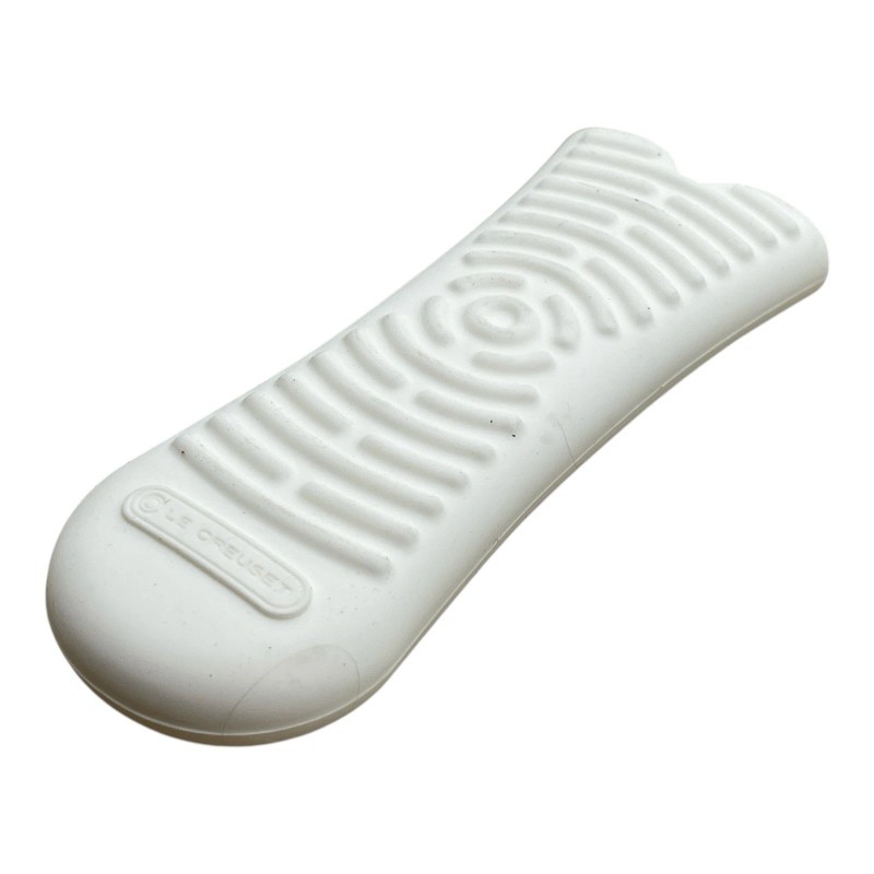 Le Creuset Cool Tool Silicone Sleeve Handle White New
