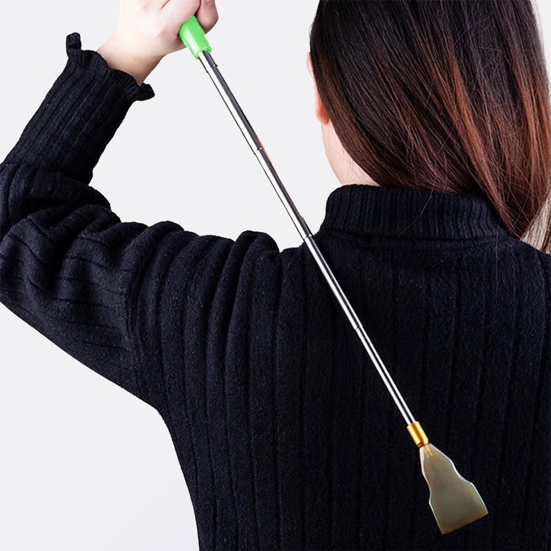 Cubicozy Extendable Back Itching Scratcher Retractable Back Scratcher Telescoping Stainless