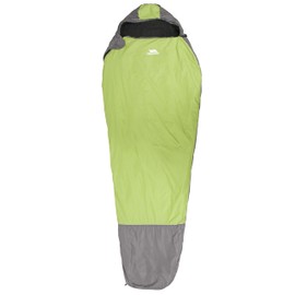 Trespass Stuffy, Green, Sommer Schlafsack 220cm x 80cm x 50cm; wenn verpackt: 40cm x 18cm, Grün