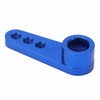 5Pcs 25T Servo Horns Aluminium Alloy Steering Servo Arms Blue