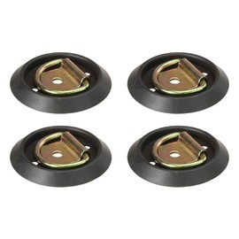 US Cargo Control Flush Mount D-Ring (4-Pack) - 1,200 lb Break Strength