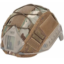 Multicam Camouflage Tactical Fast Helmet Cover for Airsoft Combat Helmets MH/BJ/PJ MTP