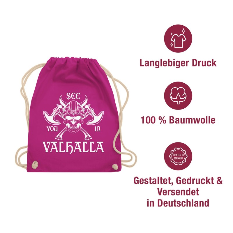 Shirtracer - Gym Bag Backpack - Viking & Walhalla Men