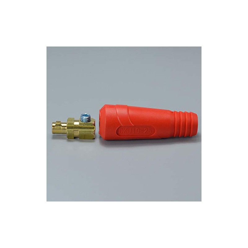 RIVERWELD TIG Welding Cable Panel Connector Plug DKJ10-25 200Amp with