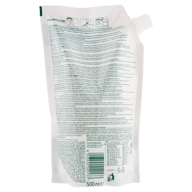 Liquid Soap Moisturizing Almond Milk Charging 500 ml
