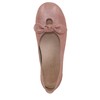 Vionic Women's Tilly Ballet Flat, Cinder Rose Metallic Leather, 11