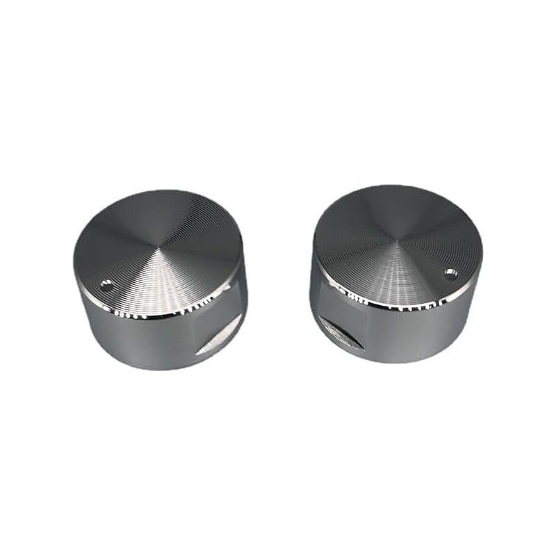 Jindizi Metal Gas Stove Knobs, 6Pack 6mm Zinc Alloy Control