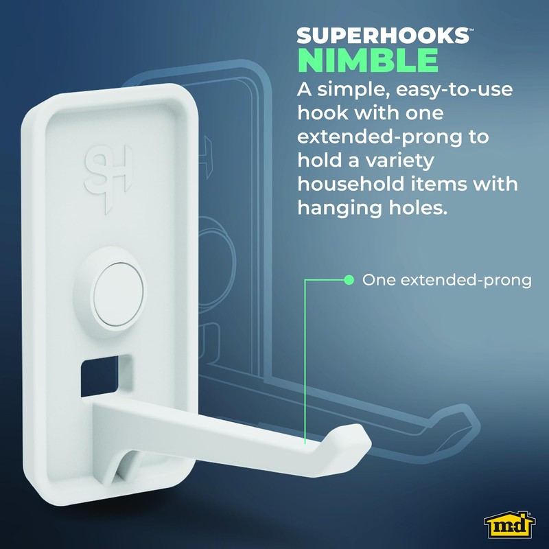 M-D Building Products 15003 Nimble Hook - White