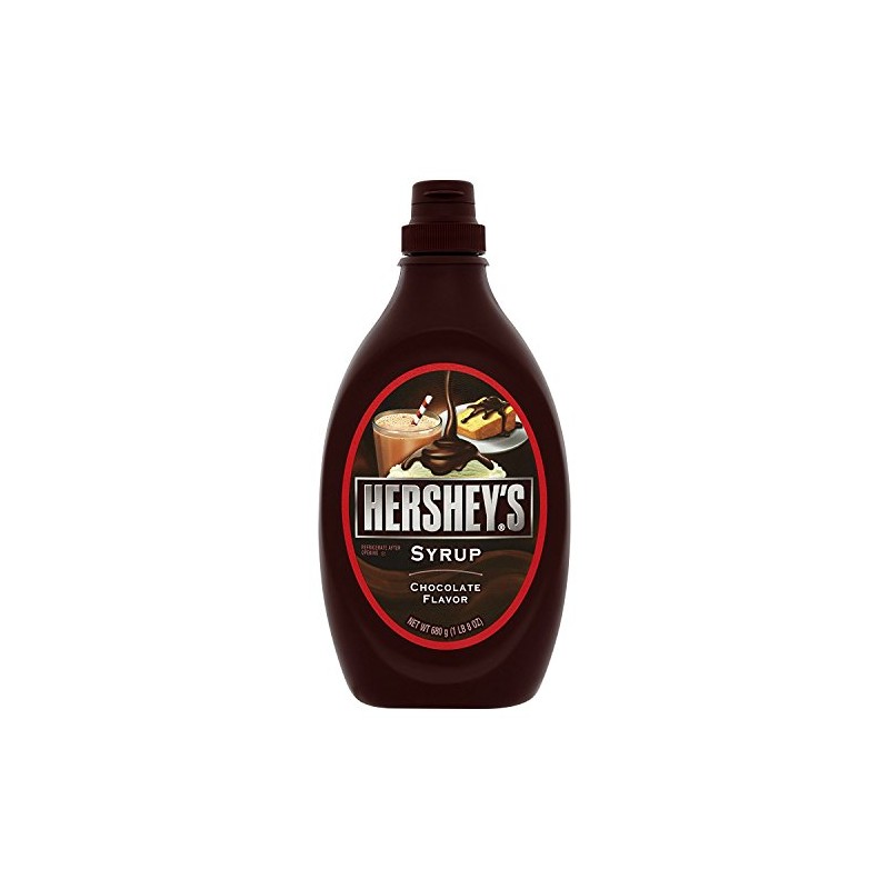Hershey's Chocolate Syrup, 680g Bottle (Pack of 3)