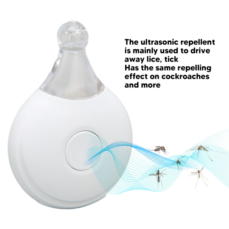 Ultrasonic Repellent Electronic Fly Rats Flea Tick Lice Repel Machine
