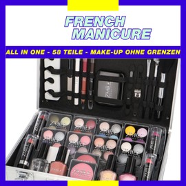 ZMILE COSMETICS French Manicure Kosmetikkoffer vegane Kosmetik mit Schminke - Make Up Set für unterwegs, zum Reisen und Verschenken