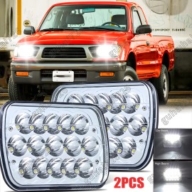 Unbranded Pair 5x7" 7x6" LED Headlights Hi/Lo Beam For Toyota 95-97 Tacoma Pickup 4Runner
