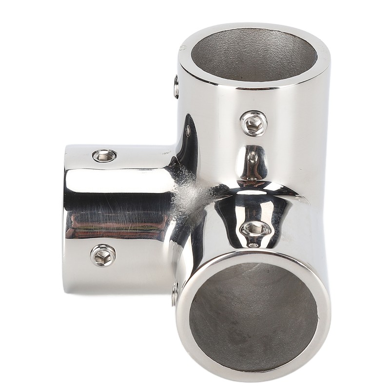 3 Way Corner Tee Joint 316 Stainless Steel Mirror Polished