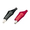 Yourspares Insulated crocodile clip, 42mm, Red