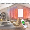 Wireless Thermostat Digital Temperature Remote Sensor Controller Plug-in Thermostat for