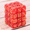 36 of Pack 12MM 6 Sided Mini Dice Set,Pearl Pattern
