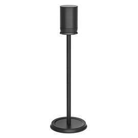 Heavy Duty Floor Speaker Stand for Sonos Move, Sonos Move 2 Stand Holder with Management Cable Clips Compatible with Sonos Move 2 Speaker Stand Easy to Install, Black