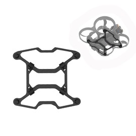 ZWLLKJGS Avata 2 Landing Gear for DJI Avata 2 Drone Accessories, Avata 2 Hull Undershell Protection, Carbon Fiber Drone Base Armor, Soft Rubber Pad, Avata 2 Body Frame Protector