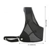 Archery Chest Guard Black PET And Cowhide Hunting Chest Protector