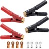 KMNEI 4PCS Battery Jumper Cable Clamps Heavy Duty,1000A Battery Charging