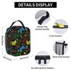 video game Pixel Game Style Dicewords Insulated Lunch Box For