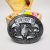 NCERYE Cowboy Belt Buckle, Western Cowgirl COWBOY UP Belt Buckles,