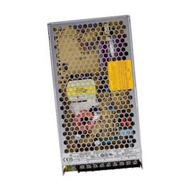 LRS-200-24 24V 8.8A 200W AC-DC Single Output Switching Power Supply, 1U Low Profile, 85~264VAC Input, for Industrial Automation, Reliable and Efficient