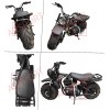 ARSPORT Exhaust Header / Muffler for minibikes 196cc-224cc Torque converter