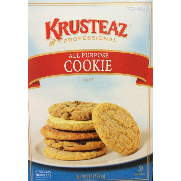 Krusteaz All Purpose Cookie Mix, 5-Pounds