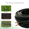 Cableague 12/2 Low Voltage Landscape Lighting Wire 200ft 12AWG*2C Waterproof