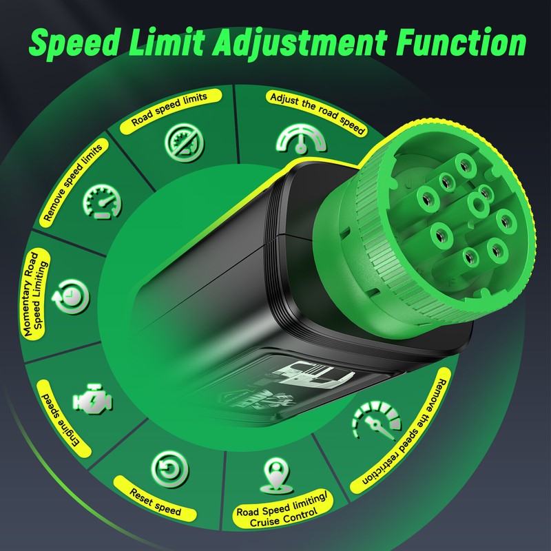 ANCEL HD200 Heavy Duty Truck OBD2 Scanner Diagnostic Speed Limit