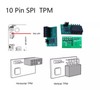 TPM Security Module, 10 Pin PCB TPM 2.0 Module, Trusted