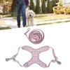 Dog Harness Leash Set Pet Reflective Training Vest Adjustable Chest